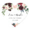Autumn Rustic Burgundy Love & Thanks Wedding