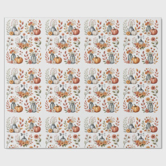 Autumn, Rustic Country Fall, Thanksgiving, Fall, Wrapping Paper