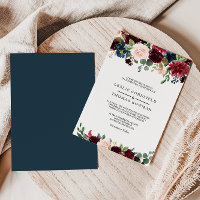 Autumn Rustic Dazzling Burgundy wedding