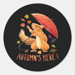 Autumn’s It’s Fall Y’all Classic Round Sticker