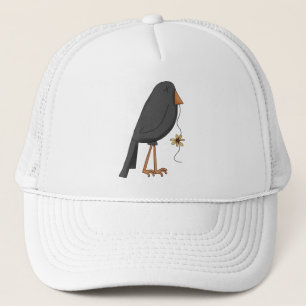 Autumn Scarecrows · Crow Trucker Hat