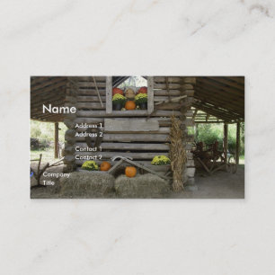 Autumn Scene Business Card