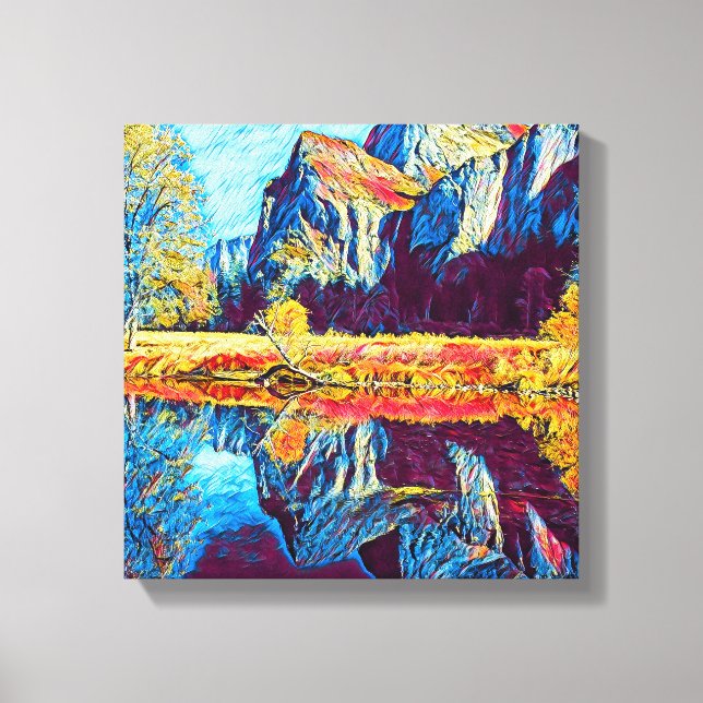 Autumn Scene Canvas Print (Front)