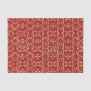 Autumn Scrolls Pattern Tissue Paper