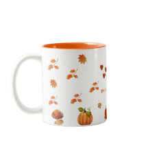 Autumn season coffee mug 
