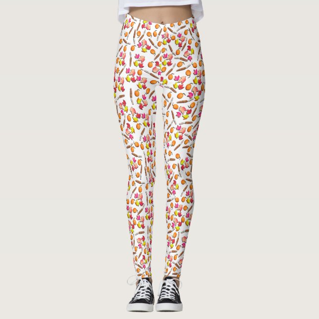 Autumn Season Delights Leggings (Front)