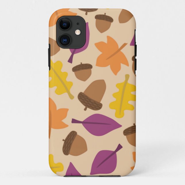 AUTUMN SEASON PATTERN Case-Mate iPhone CASE (Back)