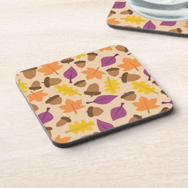 AUTUMN SEASON PATTERN COASTER (Left Side)