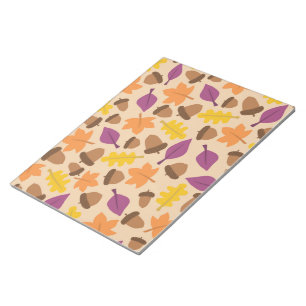 AUTUMN SEASON PATTERN NOTEPAD
