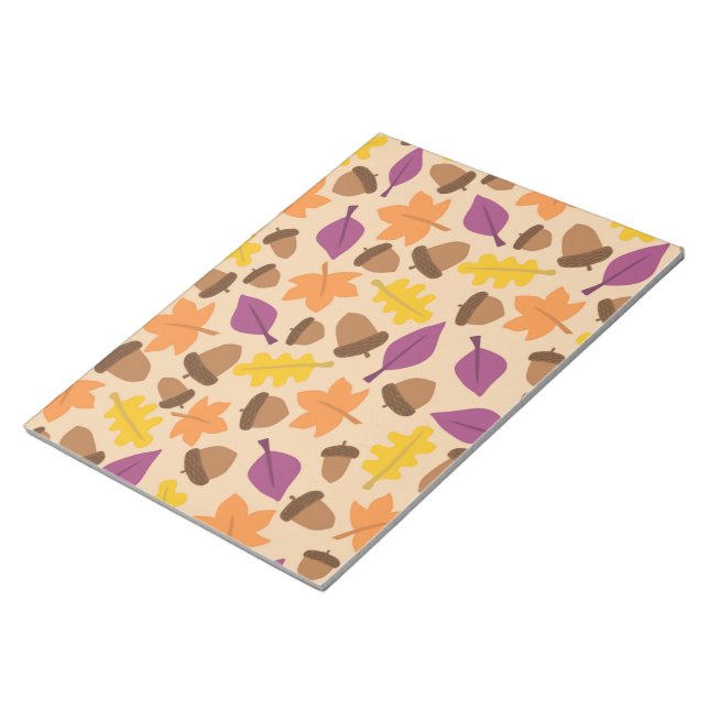 AUTUMN SEASON PATTERN NOTEPAD (Angled)