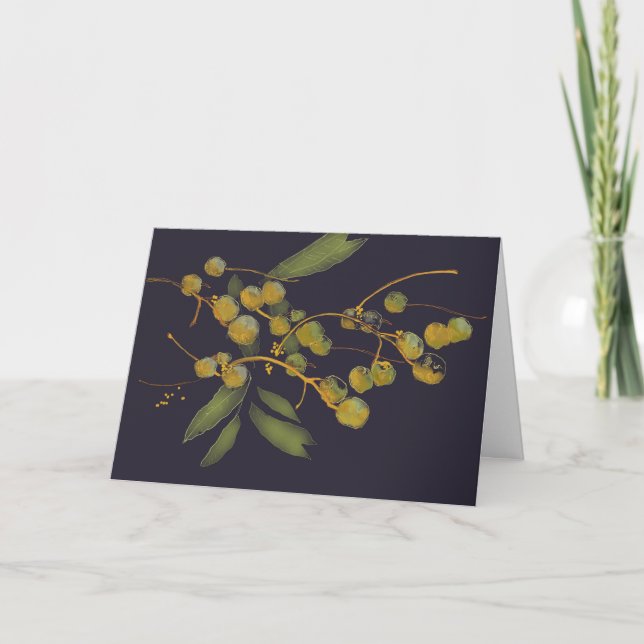 Autumn Seeds Card (Front)