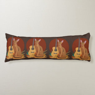 Autumn Serenade Cat Body Pillow