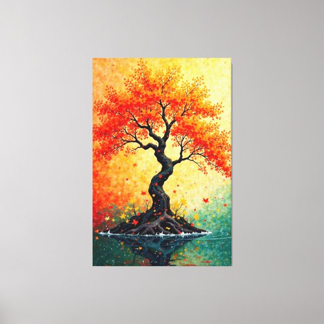 Autumn Serenity Canvas Print (Front)