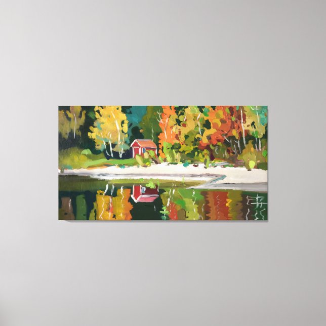 Autumn Serenity Canvas Print (Front)