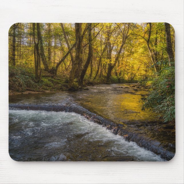 Autumn Serenity Forest Mousepad (Front)