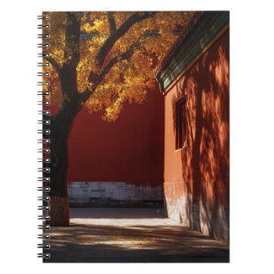 Autumn Serenity Notebook – Temple Courtyard Tranqu