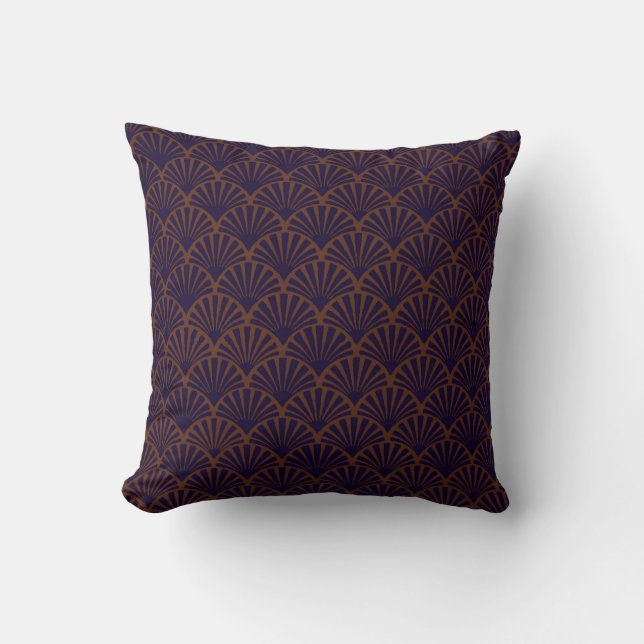 Autumn Sheaves Throw Pillow (Front)