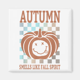 Autumn Smells Like Fall Spirit Funny Apparel  Magnet