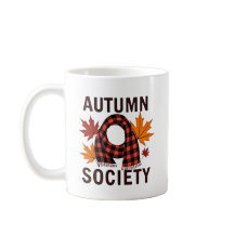 Autumn Society – Personalized Plaid Letter Fill