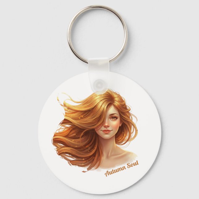 Autumn Soul | Timeless Beauty Seasonal Collection Keychain (Back)