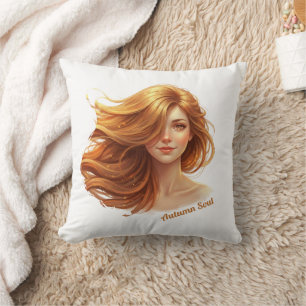 Autumn Soul Timeless Beauty Seasonal Collection Throw Pillow