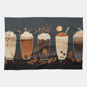 Autumn Spice Latte Serviettes de cuisine