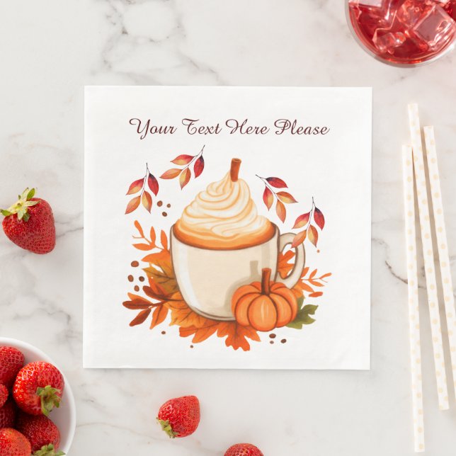 Autumn Spice Napkin (Insitu)