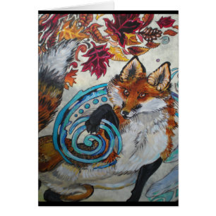 Autumn Spiral Fox