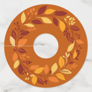 "Autumn Splendor" Wine Glass Tag