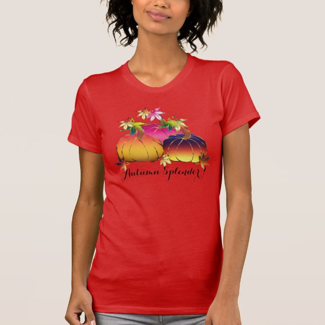Autumn Splendour Whimsical T-Shirt (Front)