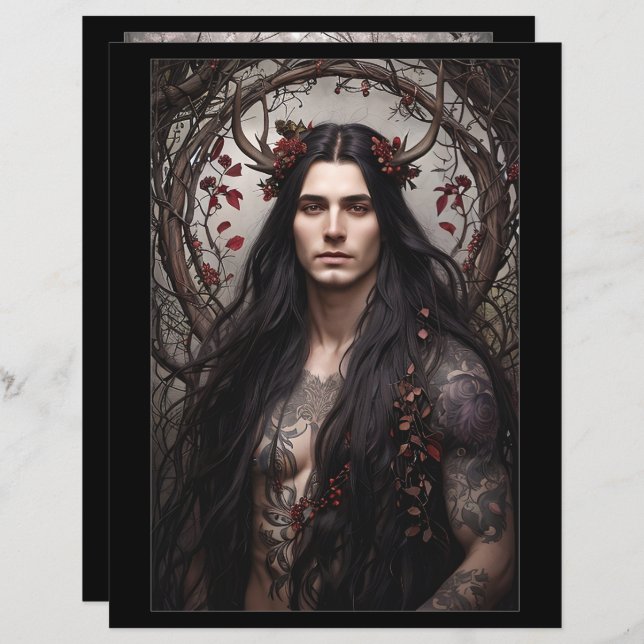 Autumn/Spring double print (Front/Back)