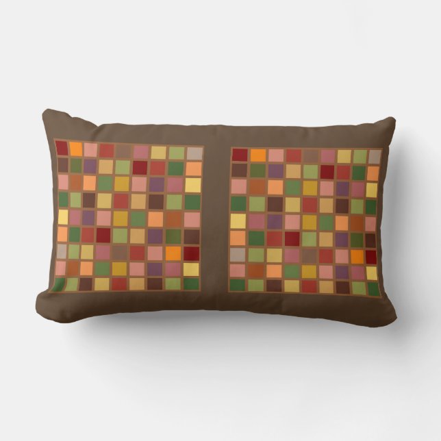 Autumn Squared Lumbar Pillow (Front)