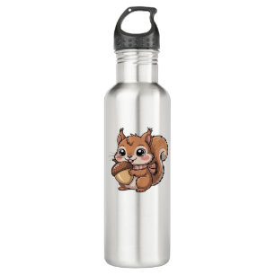 autumn squirrel Classic T-Shirt 710 Ml Water Bottle