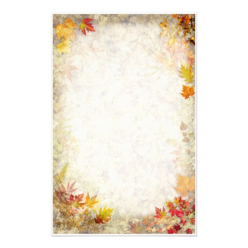 Autumn Stationery | Zazzle