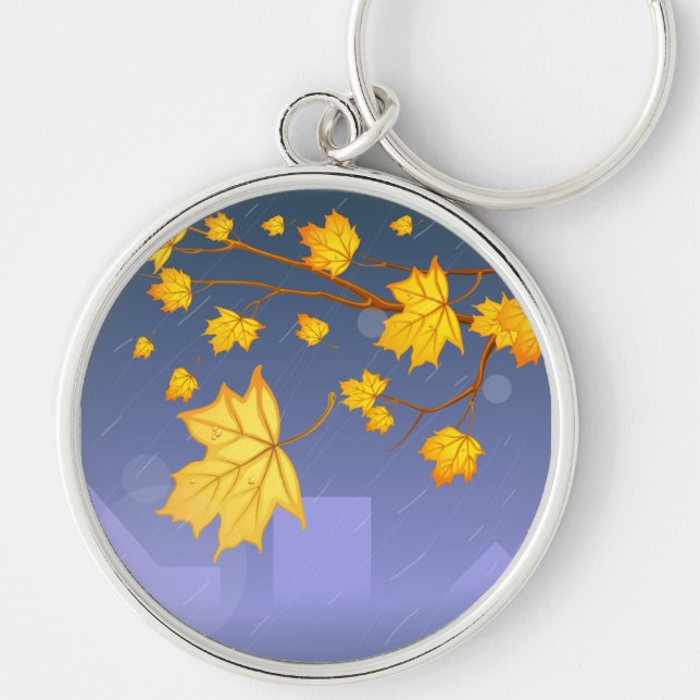 Autumn Storm Keychain (Front)