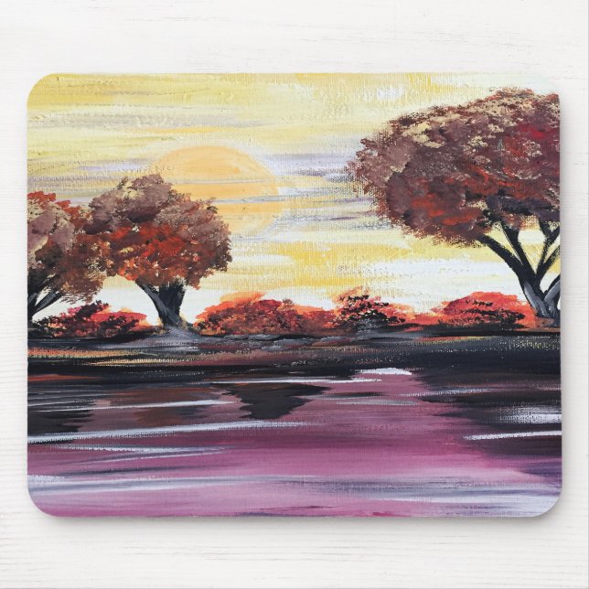 Autumn Sundown Mouse Pad (Front)