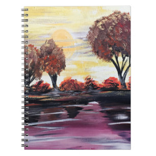 Autumn Sundown Notebook