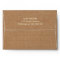 Autumn Sunflower Invitation Envelope