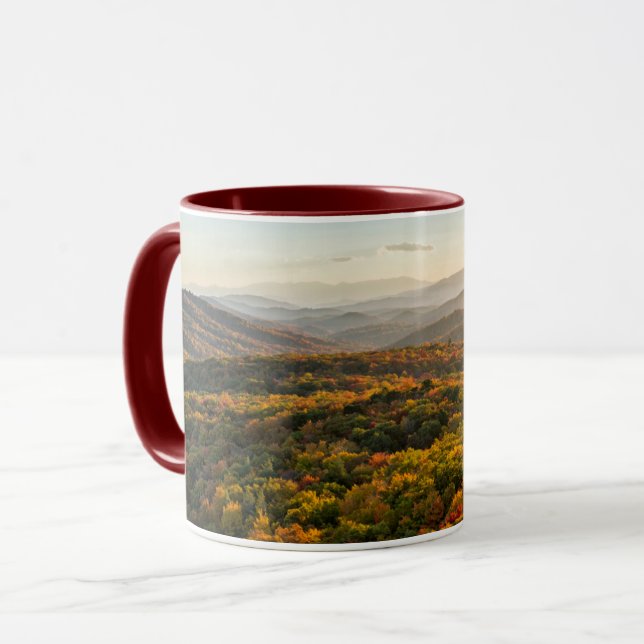 Autumn Sunset | North Carolina Mug (Front Left)