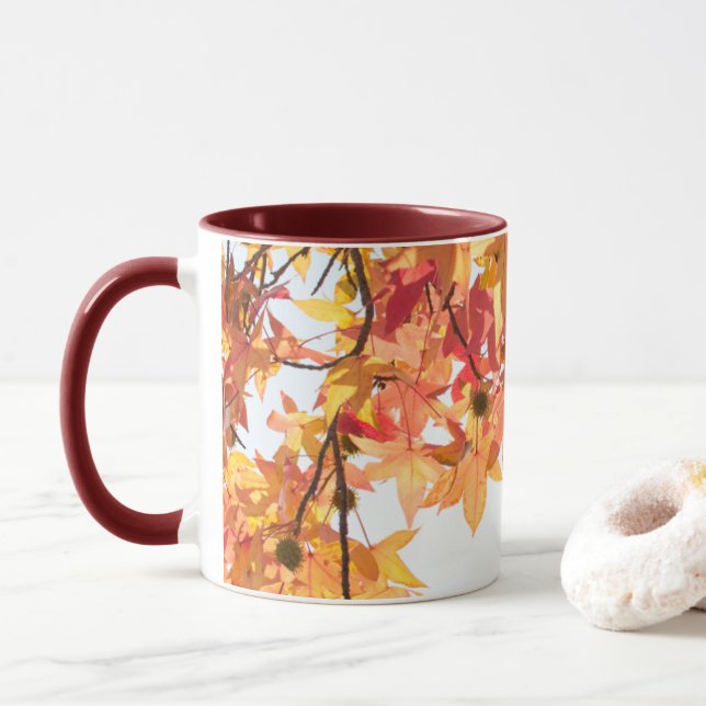 Autumn Sycamore Mug (With Donut)