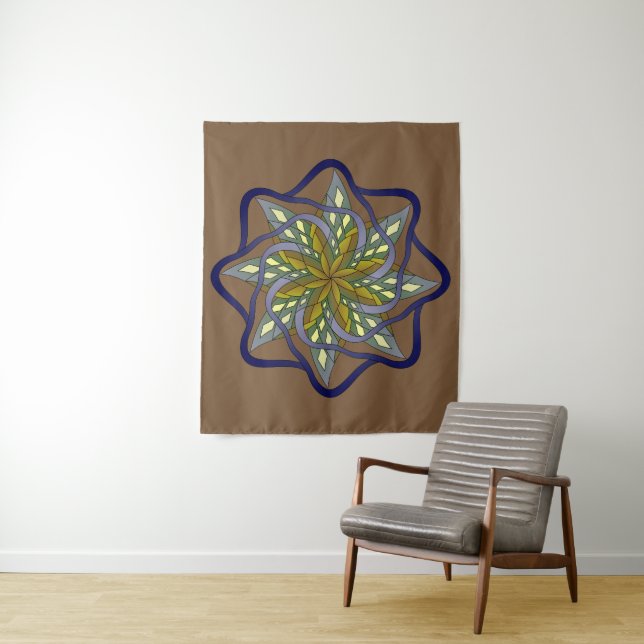 Autumn tapestry mandala (In Situ)