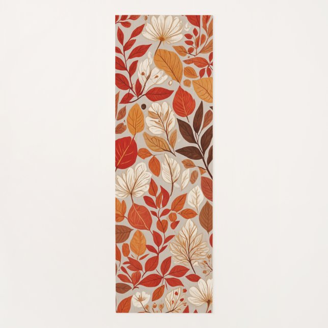 Autumn Tapestry Yoga Mat (Front)