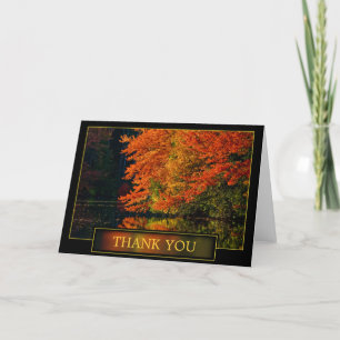 Autumn Thank You Acknowledgement