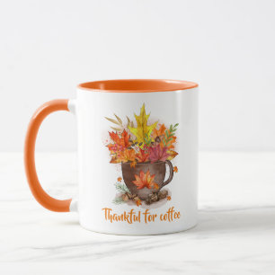 Autumn / Thanksgiving Mug for Coffee Lovers