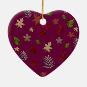 autumn ,the third season ceramic ornament