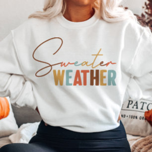 AUTUMN THEMED FALL SWEATER WEATHER
