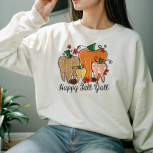 AUTUMN THEMED HAPPY F'ALL Y'ALL PUMPKIN SWEATSHIRT