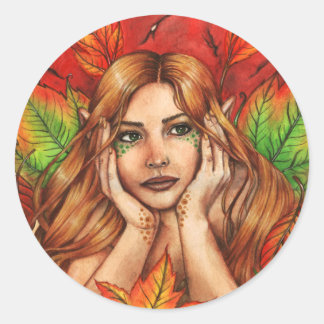 Autumn Thoughts Sticker