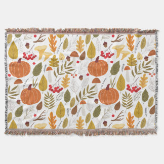 Autumn Throw Blanket