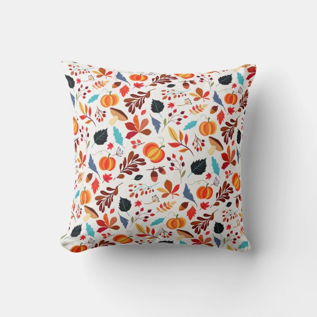 Autumn Throw Pillow (Front)